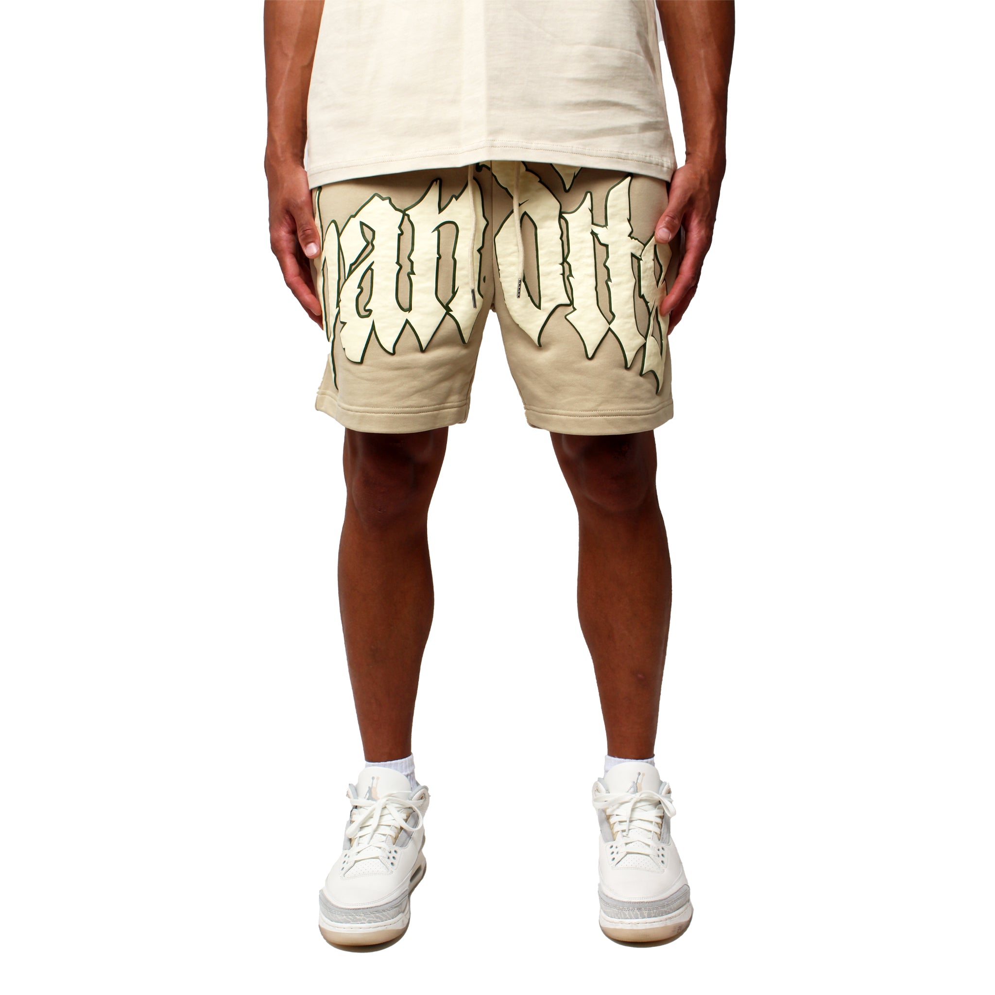 EGO SWEATSHORT TAN