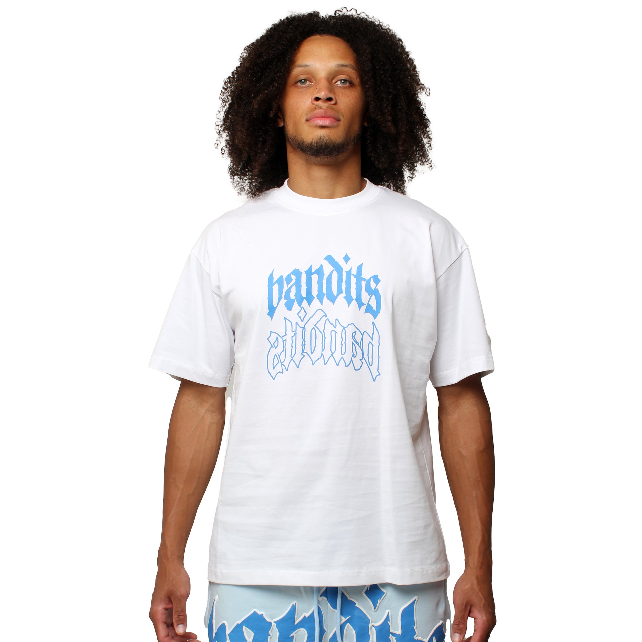 EGO S/S TEE BLUE